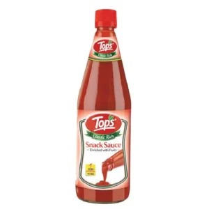 Tops Tops Classic Rich - Snack Sauce, Enriched With Fruits, Zero Cholesterol, Fat Free, 970 g Bottle